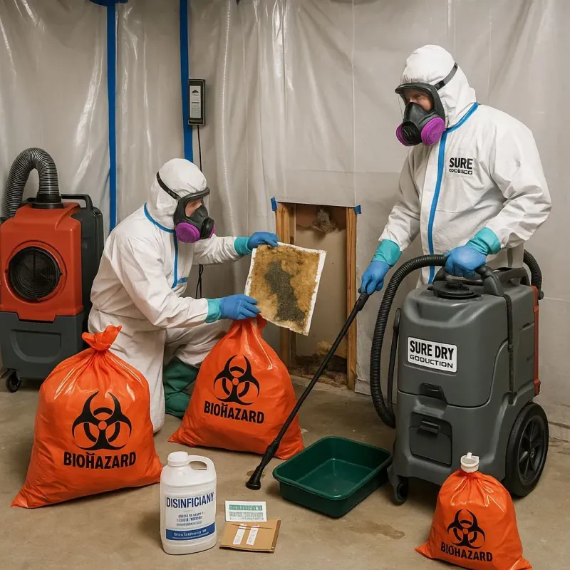 Contaminated Water Handling Protocols process in Fairlea, WV