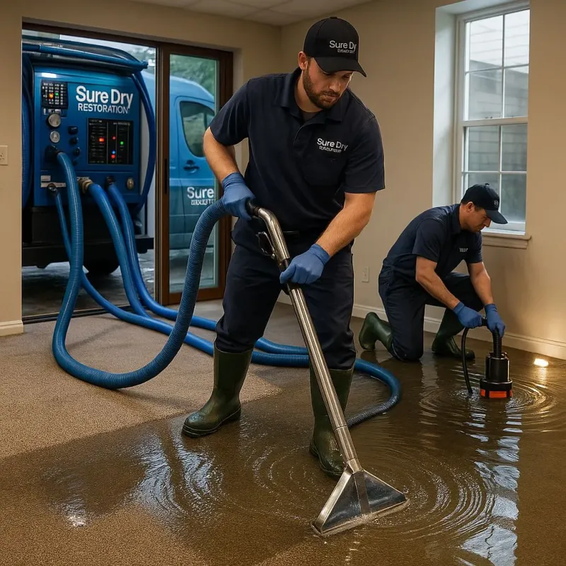 Water Extraction and Removal process in Fairlea, WV